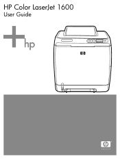 HP 1600 HP Color LaserJet 1600 - User Guide