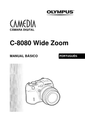 Olympus 8080 C-8080 Basic Manual (Portuguese)