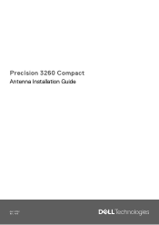 Dell Precision 3260 Compact Antenna Installation Guide