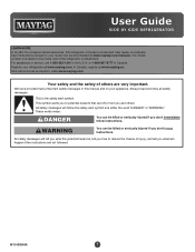 Maytag MSC21C6MF Instruction Sheet