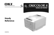 Oki OKICOLOR8n Handy Reference Guide