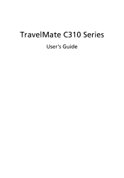 Acer TravelMate C310 TravelMate C310 User's Guide