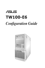Asus TW100-E6 Configuration Guide