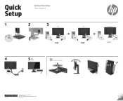 HP VH22 Quick Setup Guide