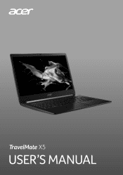 Acer TravelMate X514-51T User Manual