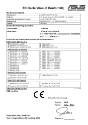 Asus STRIX-GTX950-DC2OC-2GD5-GAMING ASUS STRIX-GTX950 CE certification - English version