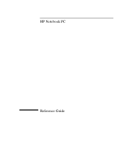 HP Pavilion xt100 HP Pavilion Notebook PC - ze4100 and xt100 Series (KA, KB) - Reference Guide