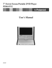 Polaroid PDM-0752 User Manual