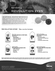 BenQ GL2760H RevolutioinEyes Monitor Technology Brochure