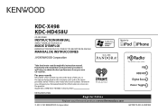 Kenwood KDC-HD458U User Manual
