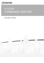 Kyocera FS-C2526MFP Kyocera Command Center Operation Guide Rev 6.4