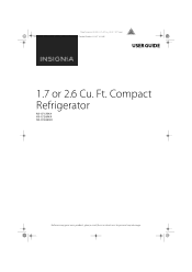 Insignia NS-CF26WH9 User Manual