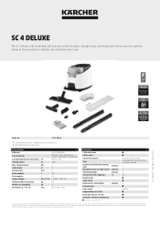 Karcher SC 4 Deluxe Product information