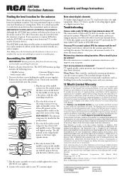 RCA ANT1000R Owner/User Manual: ANT1000