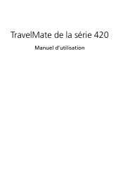 Acer TravelMate 420 TravelMate 420 User's Guide FR