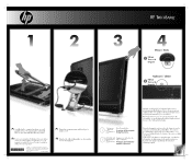 HP TouchSmart IQ546t Setup Poster (Page 1)