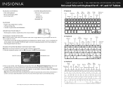Insignia NS-PNK6A01 Quick Setup Guide (English)