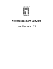 LevelOne NVR-0104 Manual