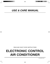 Frigidaire GAK085Q7V Use and Care Manual