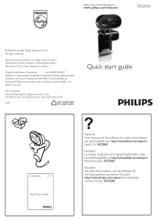 Philips SPZ2000 Quick start guide