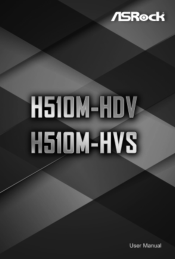 ASRock H510M-HVS User Manual