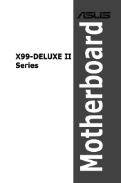 Asus X99-DELUXE II X99-DELUXE II user s manual English