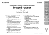Canon EOS-1Ds Mark III ImageBrowser 6.0 Instruction Manual Macintosh