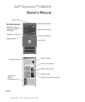 Dell Dimension E310 Owner's Manual