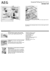 AEG SKK5821VAF Specification Sheet