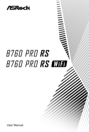 ASRock B760 Pro RS WiFi User Manual