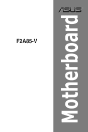 Asus F2A85-V F2A85-V User's Manual