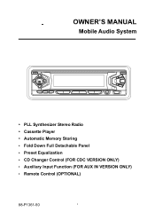 Insignia IN-CD101 User Manual (English)