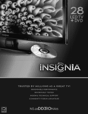 Insignia NS-28DD310NA15 Information Brochure (English)