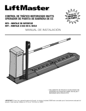 LiftMaster MTF Installation Manual - Spanish