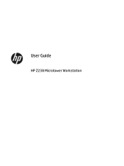 HP Z238 User Guide