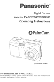 Panasonic PVDC2590 PVDC2090 User Guide