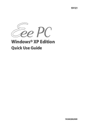 Asus Eee PC 2G Surf XP User Manual