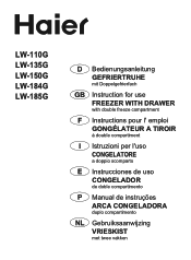 Haier LW-150G2 User Manual