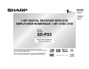 Sharp SD-PX2 SD-PX2 Operation Manual