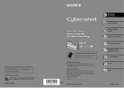Sony DSC-T9/B Users Guide