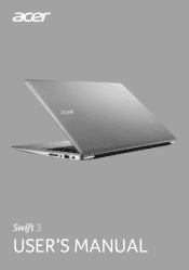 Acer Swift S30-10 User Manual W10