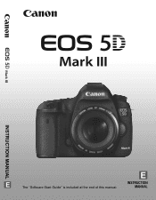 Canon EOS 5D Mark III EOS 5D Mark III Instruction Manual