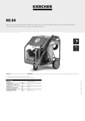Karcher HG 64 Product information