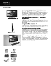 Sony VPCL231FX/B Brochure