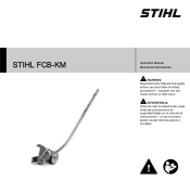 Stihl KM FCB Curved Edger Instruction Manual