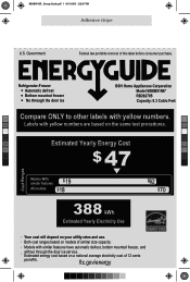 Bosch B09IB91NSP Energy Guide
