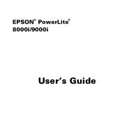 Epson PowerLite 8000NL User Manual