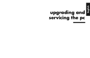 HP 742n HP Pavilion Desktop PCs - (English, French, Spanish) Upgrading and Servicing Guide 5971-2754