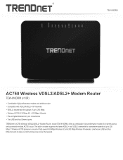 TRENDnet TEW-816DRM Datasheet