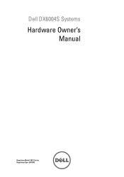 Dell PowerVault DX6004S Dell DX6004S Hardware Owners Manual